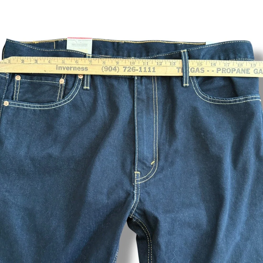 Levi Strauss 512 Slim‎ Taper Jeans Dark Wash Mens W38 L32